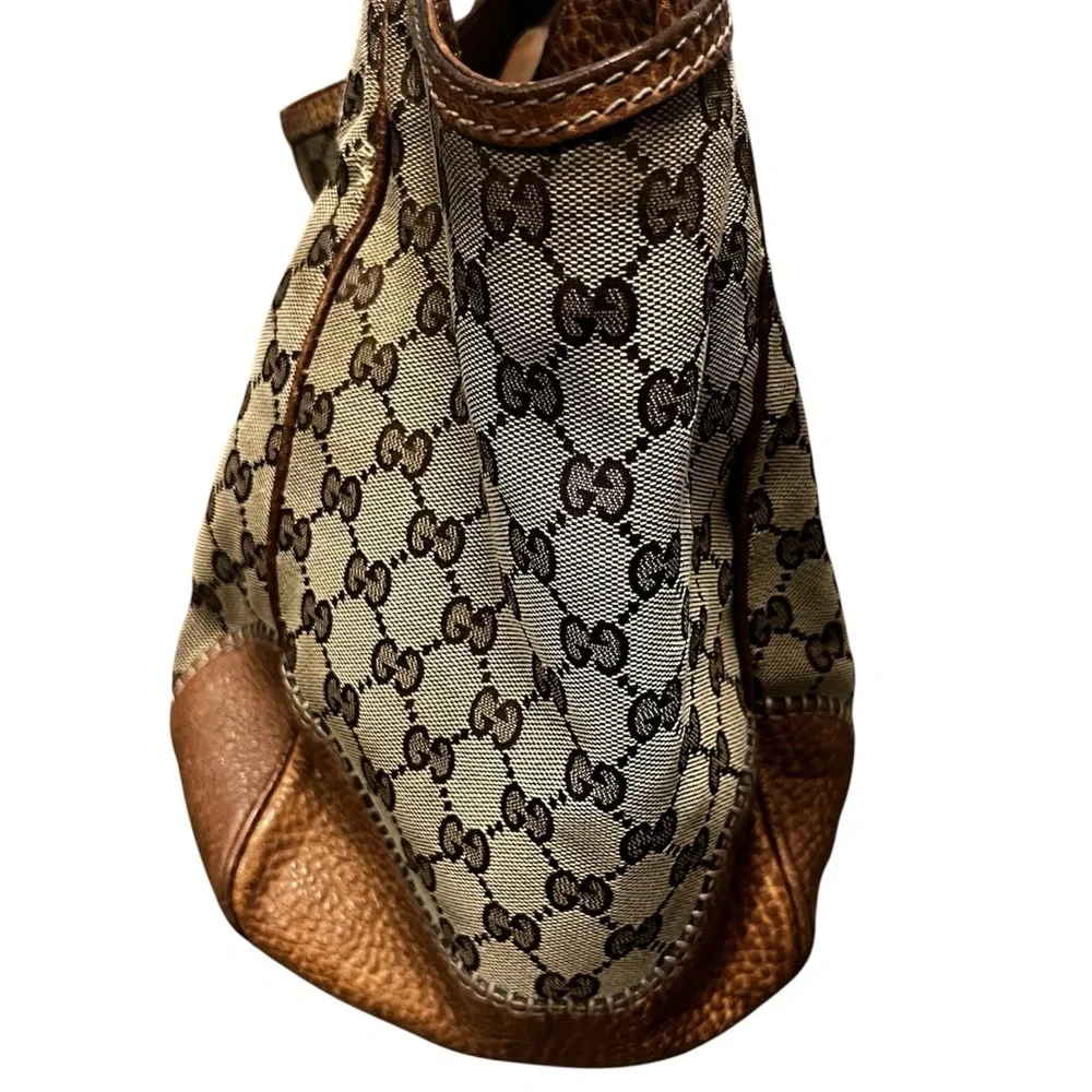 Gucci Brown and Tan Shoulder Bag - Picture 11 of 15